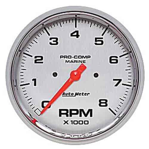 Pro-Comp Ultra Lite Marine Tachometer Diameter: 5"