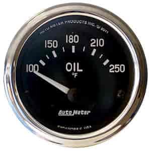 Cobra Oil Temperature Gauge 2-1/16" Electrical
