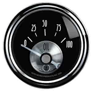 Black Diamond Oil Pressure Gauge 2-1/16" Electrical