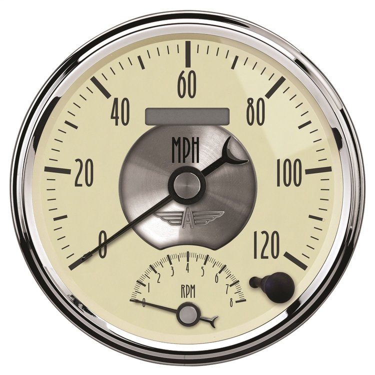 Antique Ivory Speedo/Tach Combo 5" Electrical
