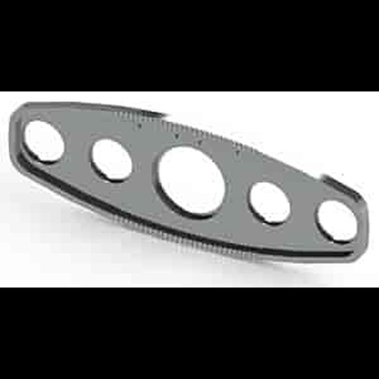 Dash Gauge Panel 20" W x 6-1/4" H