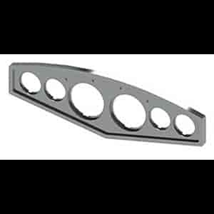 Dash Gauge Panel 20" W x 6-1/4" H
