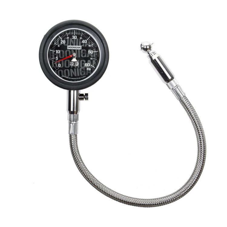 Officially Licensed Hoonigan Tire Pressure Gauge 2-1/4" Mechanical 0-60 psi