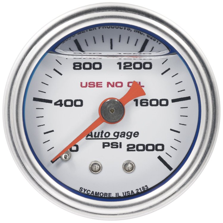 GA PRESS 2000PSI WHT