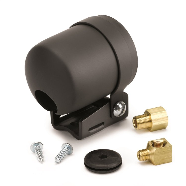2-1/16" Gauge Mounting Cup Black Steel