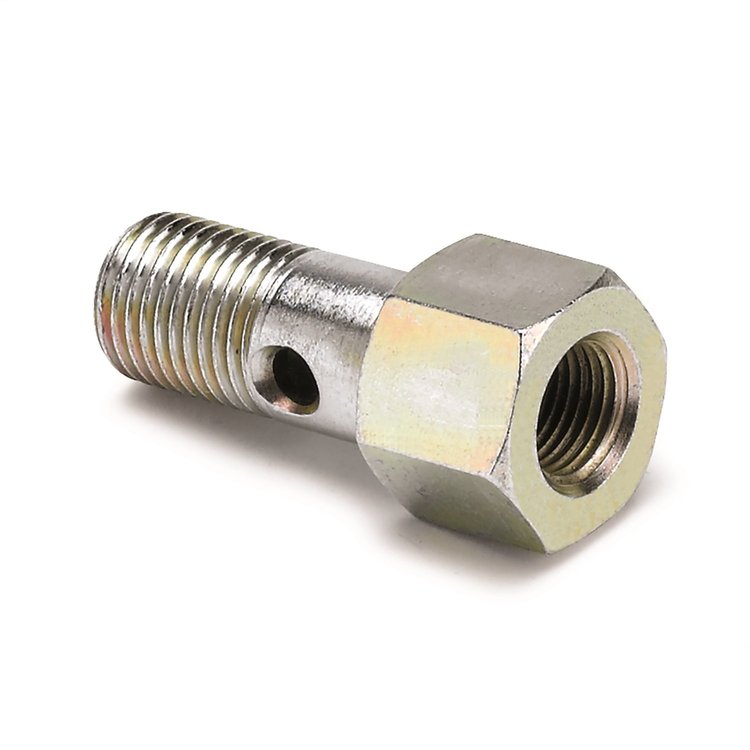 Metric Adapter 12mm x 1.25 Banjo Bolt to 1/8" NPT