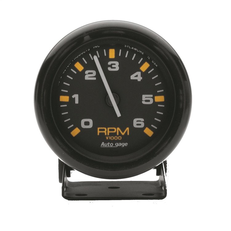 Autogage Pedestal-Mount Mini Tach 6,000 RPM
