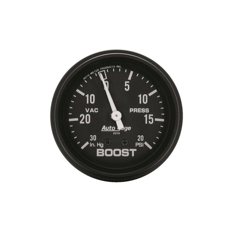 Autogage Vacuum/Boost Gauge 30 Hg/20 psi
