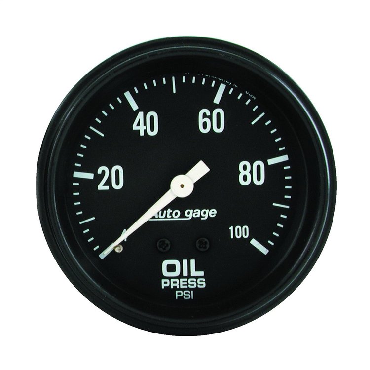 Autogage Oil Pressure Gauge 0-100 psi