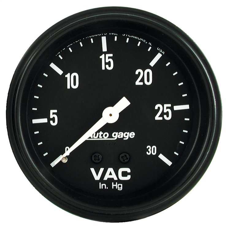 Autogage Vacuum Gauge 30 Hg