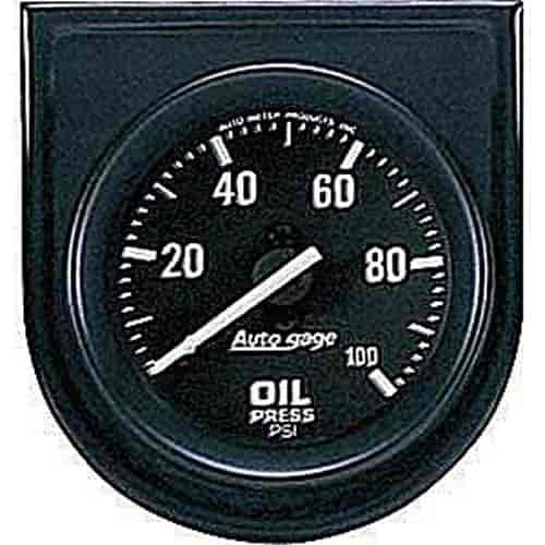 Autogage Oil Pressure Gauge 0-100 psi