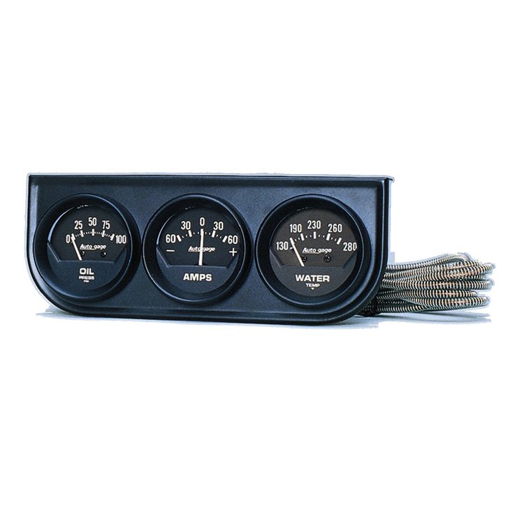 Autogage Gauge Trio Oil Pressure, 0-100 psi