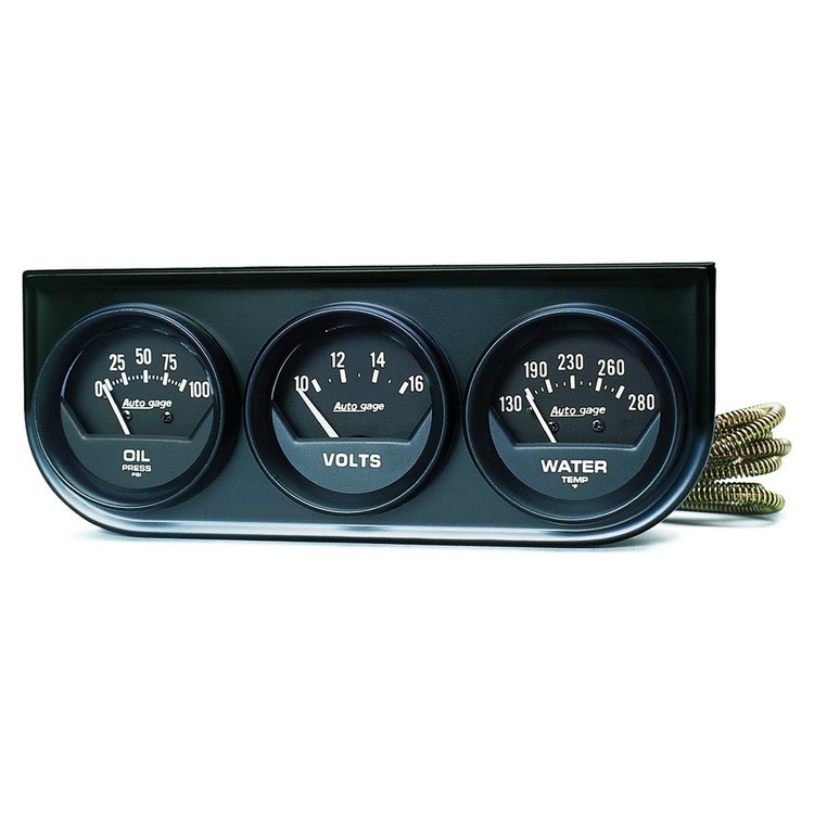 Autogage Gauge Trio Oil Pressure, 0-100 psi