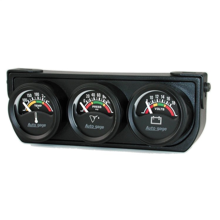 Autogage Gauge Trio Oil Pressure, 0-100 psi