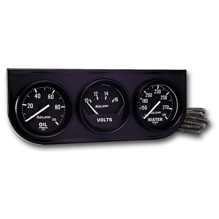 Autogage Gauge Trio Oil Pressure, 0-100 psi