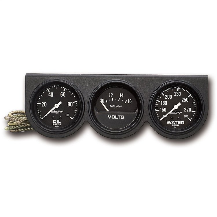 Autogage Gauge Trio Oil Pressure, 0-100 psi