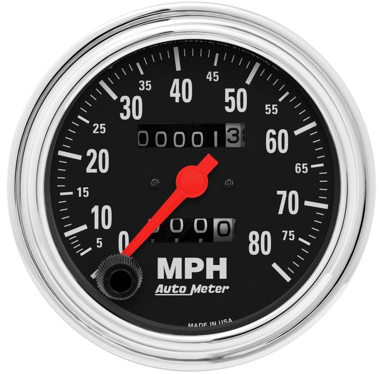 SPD GAUGE 3 3/8 80MPH