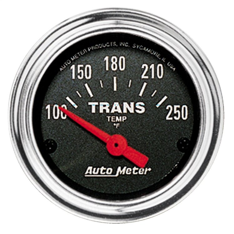 Traditional Chrome Transmission Temperature Gauge 2-1/16" electrical