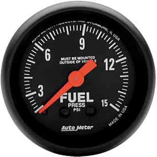 Z-Series Fuel Pressure Gauge 2-1/16" Mechanical