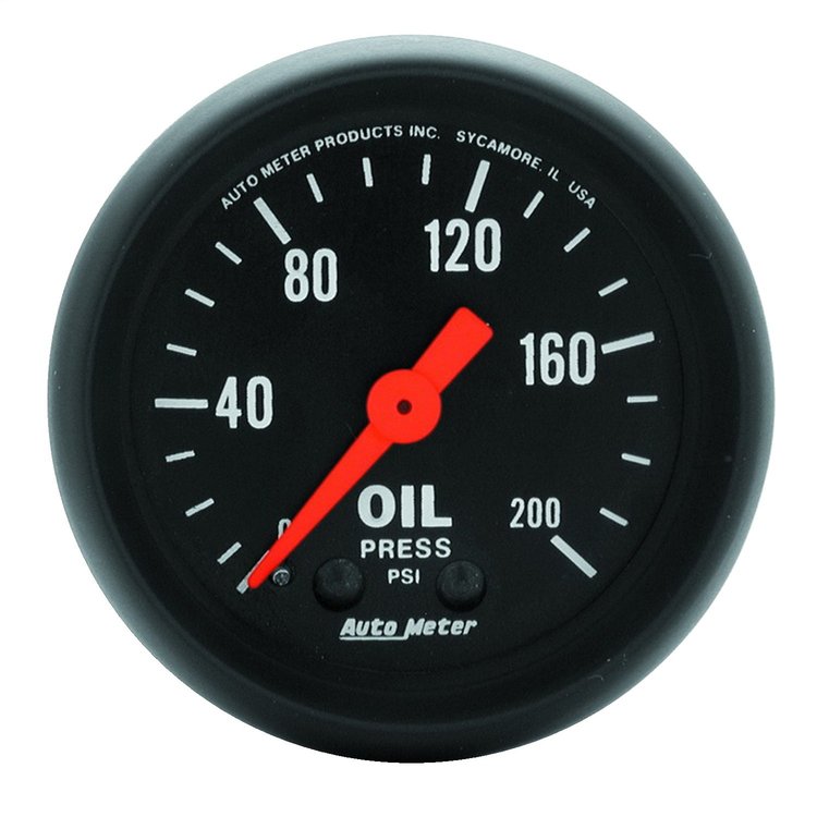 Z-Series Oil Pressure Gauge 2-1/16" Mechanical