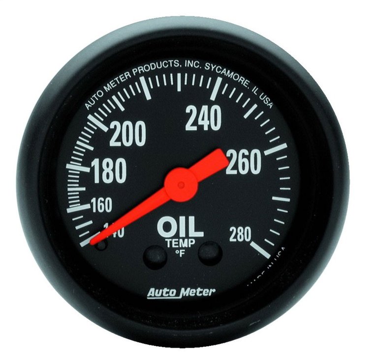 Z-Series Oil Temperature Gauge 2-1/16" Mechanical