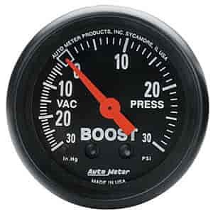 Z-Series Vacuum/Boost Gauge 2-1/16" Mechanical