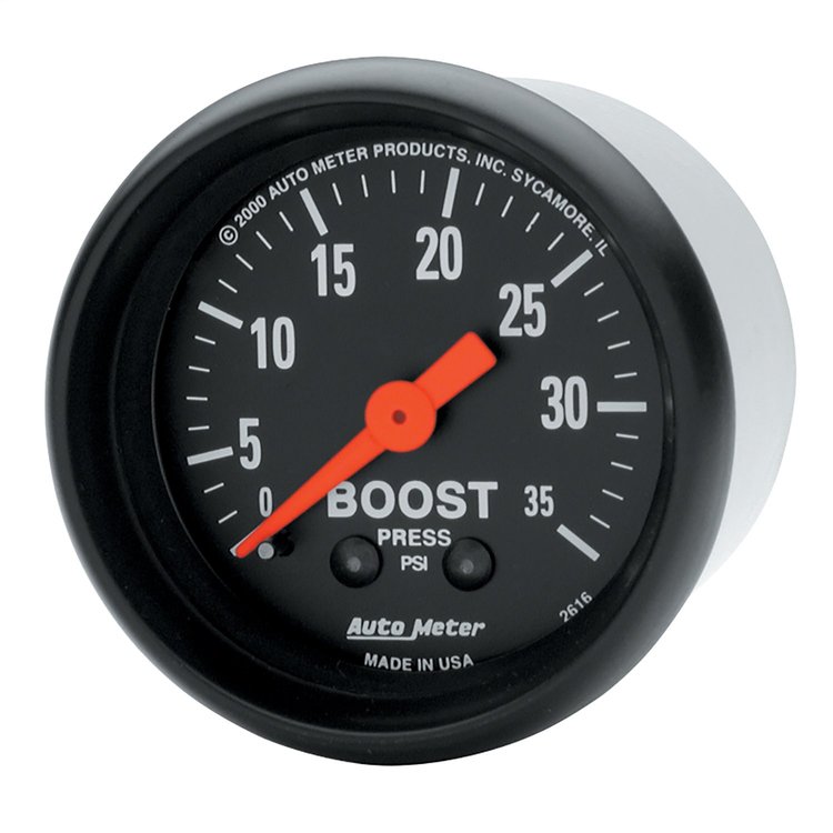 Z-Series Boost Gauge 2-1/16" Mechanical