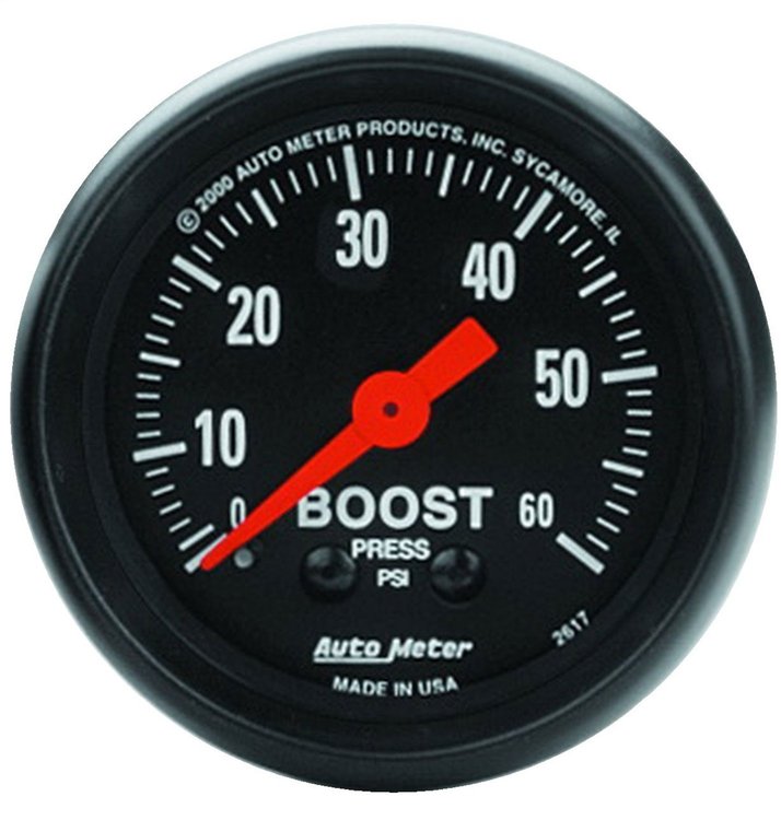 Z-Series Boost Gauge 2-1/16" Mechanical