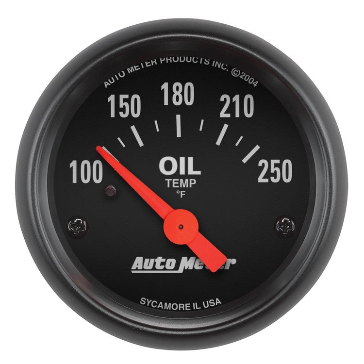 Z-Series Oil Temperature Gauge 2-1/16" Electrical