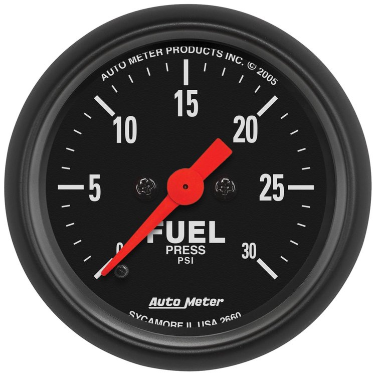 Z-Series Fuel Pressure Gauge 2-1/16" Electrical