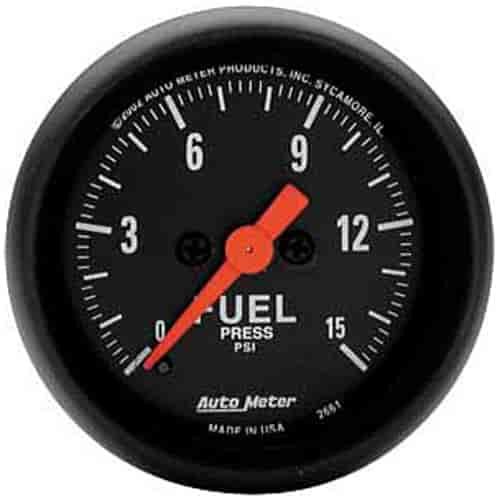 Z-Series Fuel Pressure Gauge 2-1/16" Electrical