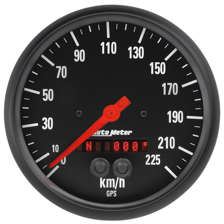 Z-Series GPS Speedometer 5" Electrical 0-225 km/h (With Digital Stepper Motor)