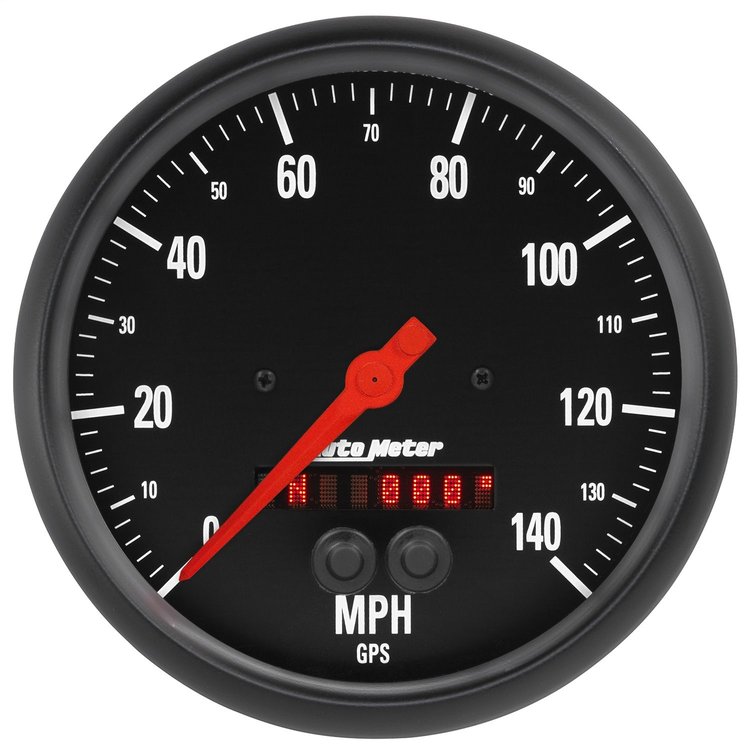 Z-Series GPS Speedometer 5" Electrical 140 mph (With Digital Stepper Motor)