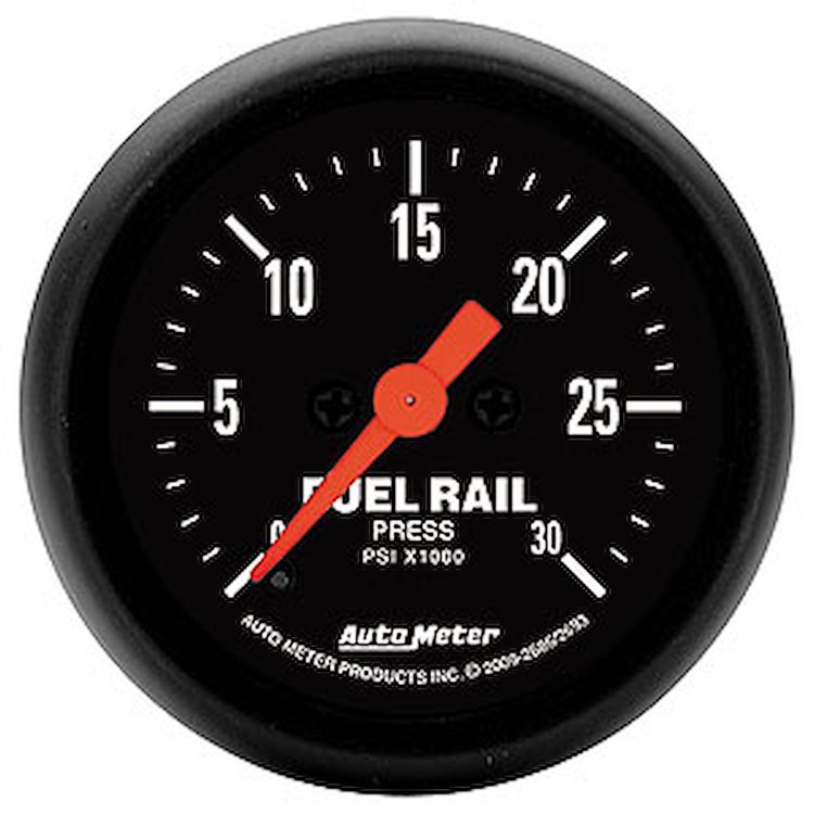 Z-Series Diesel Fuel Rail Pressure Gauge GM Duramax LB7/LLY, 2003-07 Dodge for Cummins 5.9L