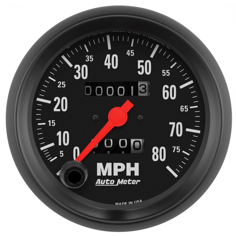 Z-Series Speedometer 3-3/8" Mechanical