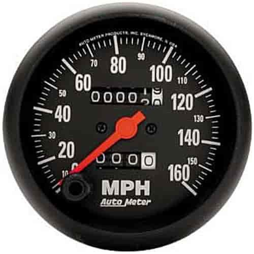 Z-Series Speedometer 3-3/8" Mechanical