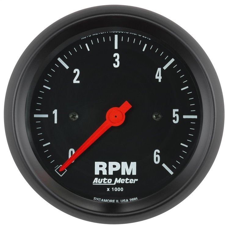 Z-Series Tachometer 3-3/8" Electrical 6,000 RPM