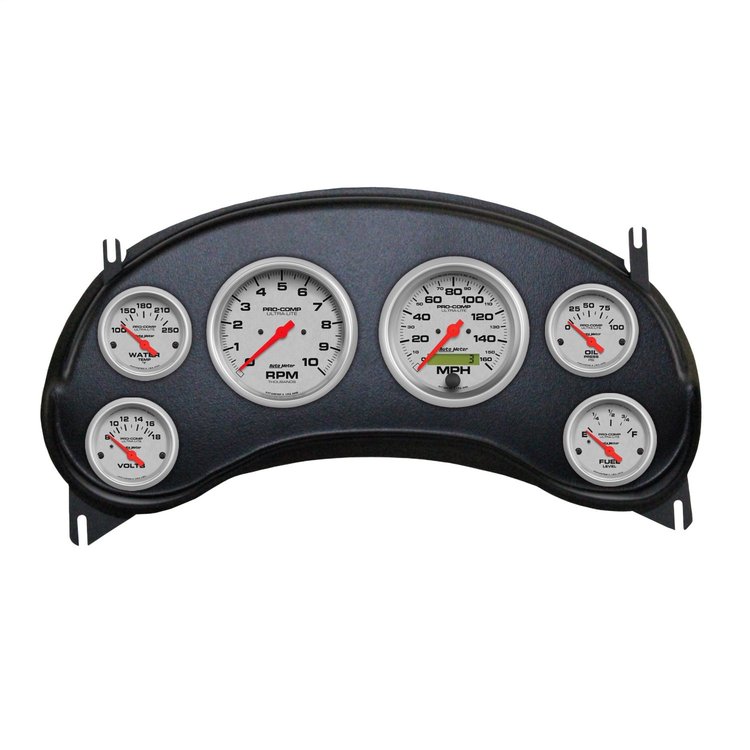 2934-13 6-Gauge Direct-Fit Dash Kit for 1998-2004 Chevy S10 Truck [Ultra-Lite Series]