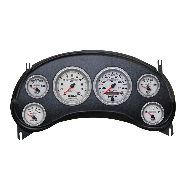 2934-14 6-Gauge Direct-Fit Dash Kit for 1998-2004 Chevy S10 Truck [Ultra-Lite II Series]