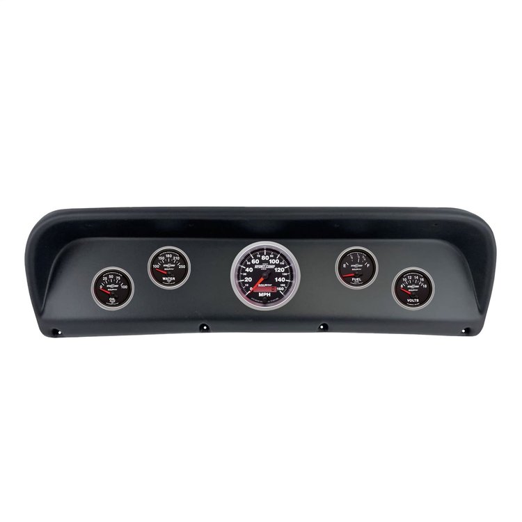 2937-12 5-Gauge Direct-Fit Dash Kit for 1967-1972 Ford F-100 [Sport-Comp II Series]