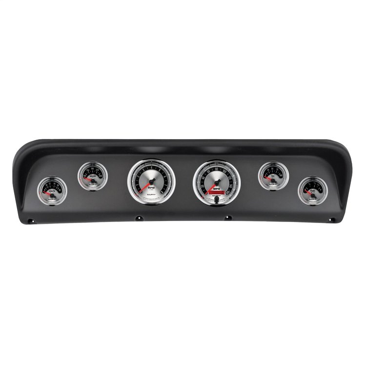 2938-01 6-Gauge Direct-Fit Dash Kit for 1967-1972 Ford F-100 [American Muscle Series]