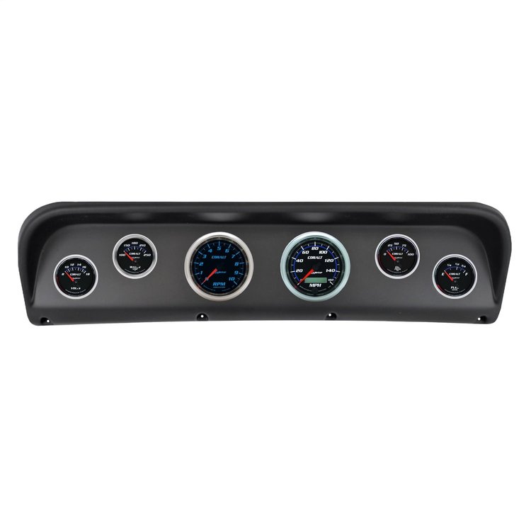 2938-05 6-Gauge Direct-Fit Dash Kit for 1967-1972 Ford F-100 [Cobalt Series]