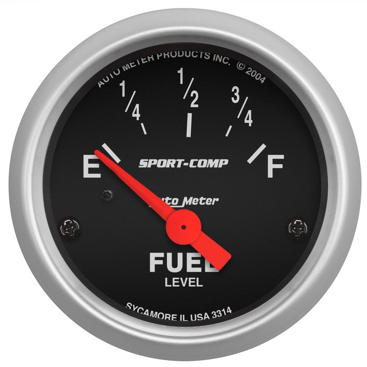Sport-Comp Fuel Level Gauge 2-1/16" Electrical