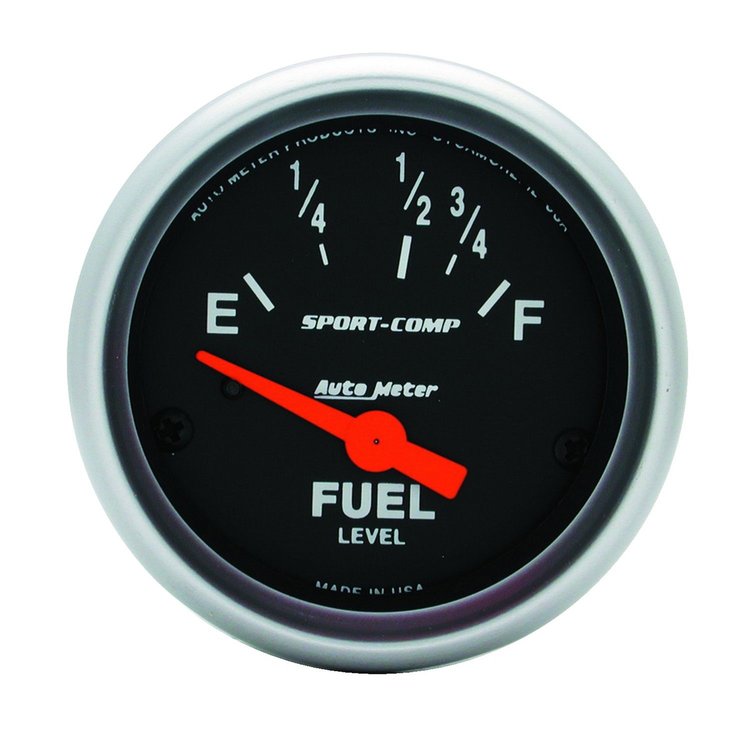Sport-Comp Fuel Level Gauge 2-1/16" Electrical