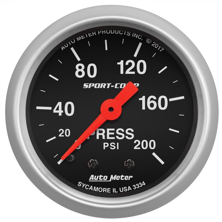 Sport-Comp Pressure Gauge 2-1/16" Mechanical