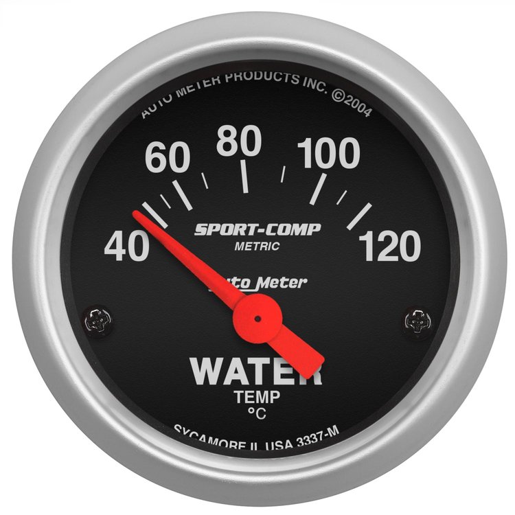 Sport-Comp Water Temperature Gauge 2-1/16" Electrical