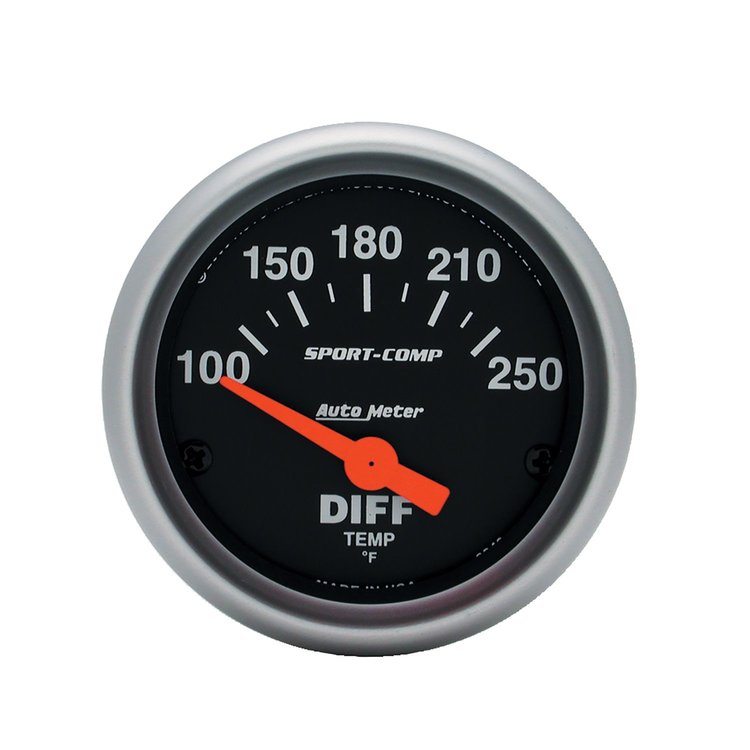 Sport-Comp Differential Temperature Gauge 2-1/16" Electrical