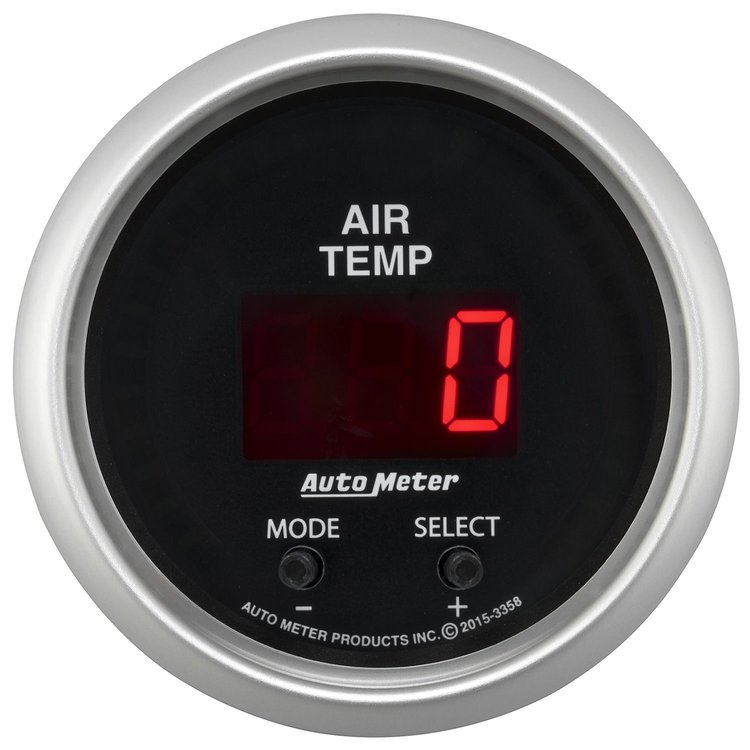 Sport-Comp Dual Channel Air Temperature Gauge 2-1/16"