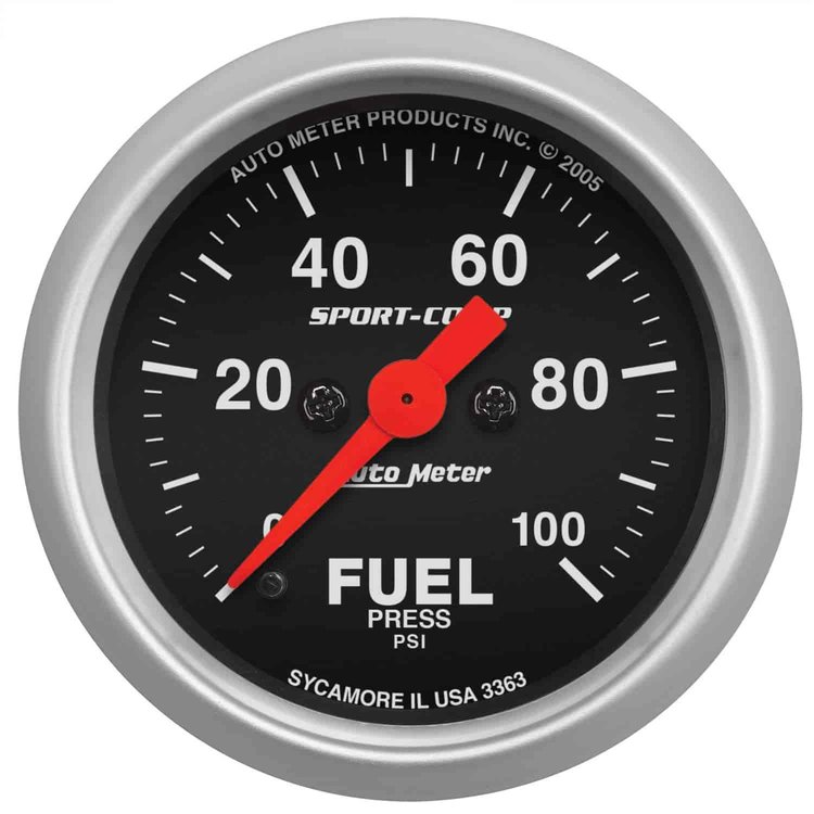 Sport-Comp Fuel Pressure Gauge 2-1/16" Electrical