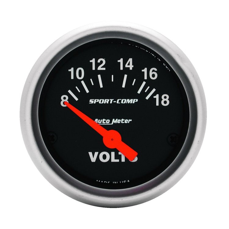 Sport-Comp Voltmeter 2-1/16" Electrical